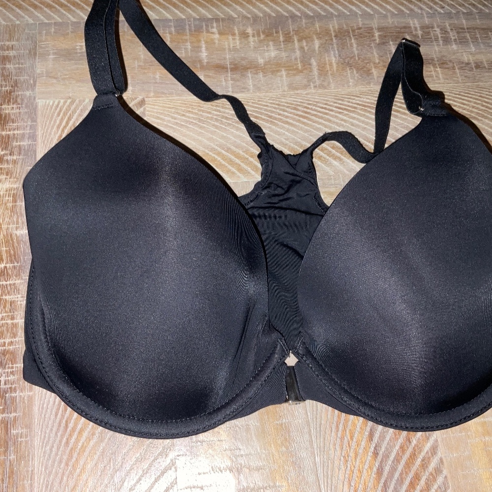 Black Racerback Bra